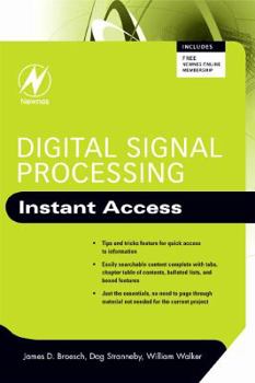 Paperback Digital Signal Processing: Instant Access Book