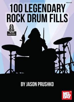 Paperback 100 Legendary Rock Drum Fills Book