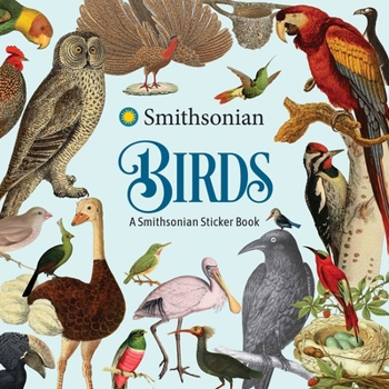 Paperback Birds: A Smithsonian Sticker Book