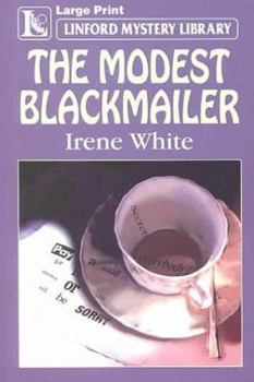 Paperback The Modest Blackmailer [Large Print] Book