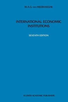 Paperback International Economic Institutions Book