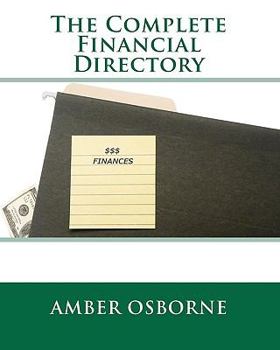 Paperback The Complete Financial Directory Book