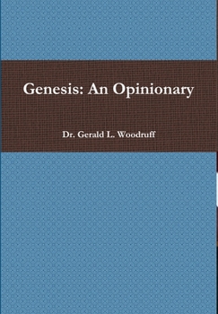 Hardcover Genesis: An Opinionary Book