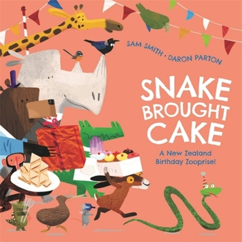 Paperback Snake Brought Cake: A New Zealand Birthday Zooprise! Book