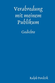 Paperback Verabredung mit meinem Publikum [German] Book