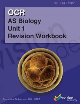 Paperback OCR AS Biology Unit 1 Revision Workbook Book