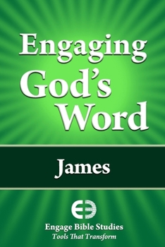 Paperback Engaging God's Word: James Book