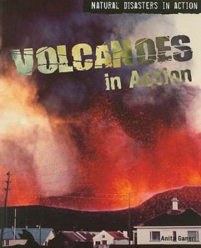 Paperback Volcanoes in Action Book