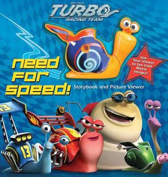 Hardcover DreamWorks Turbo Racing Team: Need for Speed! [With Toy] Book