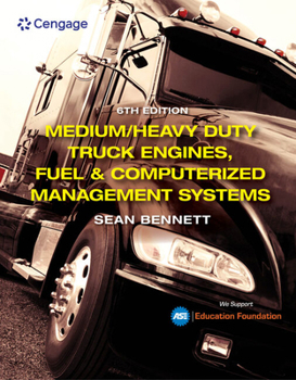 Paperback Student Workbook for Bennett's Medium/Heavy Duty Truck Engines, Fuel & Computerized Management Systems Book