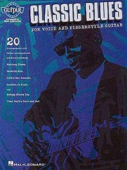 Paperback Classic Blues for Voice and Fingerstyle Guitar Book