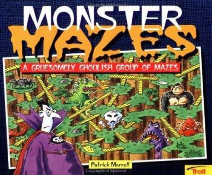 Paperback Monster Mazes Book