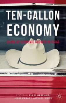 Hardcover Ten-Gallon Economy: Sizing Up Economic Growth in Texas Book