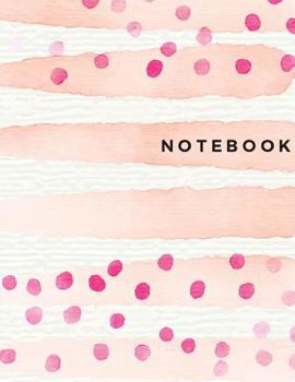 Paperback Notebooks: Dot Grid Notebook, 8.5 x 11 Large, 100 pages Book