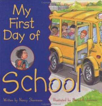 Hardcover My First Day of School Book