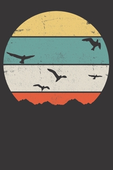 Notebook: Vögel Dot Grid 6x9 120 Pages