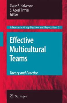 Hardcover Effective Multicultural Teams: Theory and Practice Book