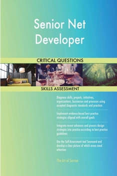 Paperback Senior Net Developer Critical Questions Skills Assessment Book