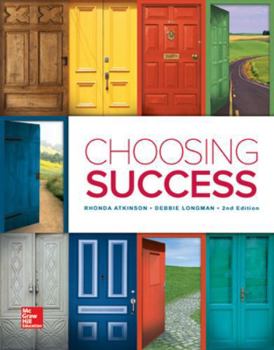 Paperback Choosing Success Book