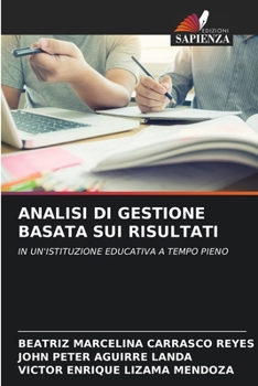 Paperback Analisi Di Gestione Basata Sui Risultati [Italian] Book