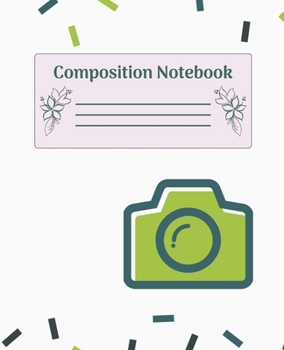 Paperback Composition Notebook: Wide Ruled Notebooks Paper - Composition Notebook (Diary, Journal) 7.5x9.25in 110 Pages Wide Ruled Notebooks Paper Book