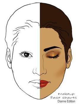 Paperback Makeup Face Charts Dianne Edition Book