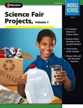 Paperback Science Fair Projects, Grades 6 - 8: Volume 1 Book