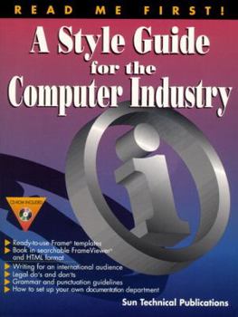 Paperback Read Me First a Style Guide for the Computer Industry Book