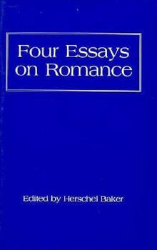 Paperback Four Essays on Romance Book