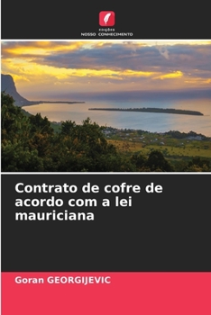Paperback Contrato de cofre de acordo com a lei mauriciana [Portuguese] Book