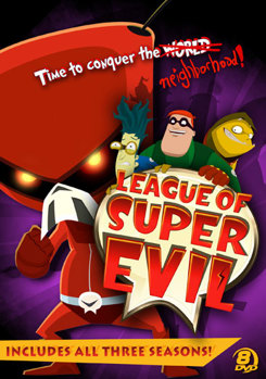 DVD League of Super Evil Megaset Book