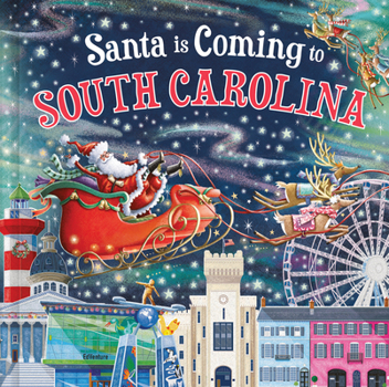 Hardcover Santa Is Coming to South Carolina Book