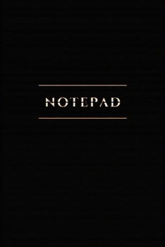 Paperback Notepad: (6" x 9") Notebook Book