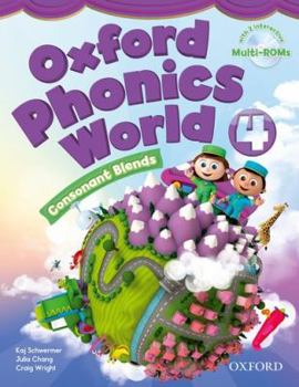 Hardcover Oxford Phonics World: 4: Student Book with Multirom Book