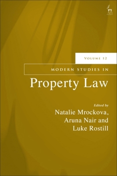 Paperback Modern Studies in Property Law, Volume 12 Book