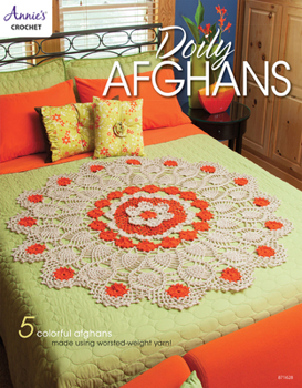 Paperback Doily Afghans Book