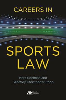 Paperback Careers in Sports Law Book