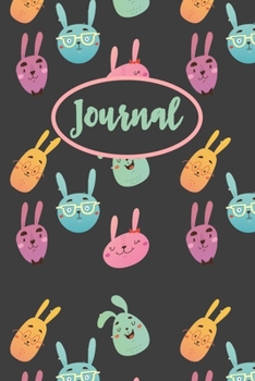 Paperback Journal: Bunny Notebook & Planner With Lined Pages, Cute Animal Diary For Work Or Home, Rabbit Themed Gift For Adults And Teens Book