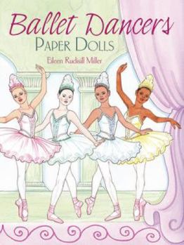 Paperback Ballet Dancers Paper Dolls Book