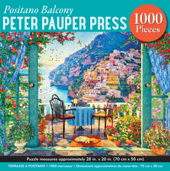 Misc. Positano Balcony 1000-Piece Jigsaw Puzzle Book