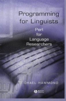 Paperback Programming for Linguists: Perl for Language Researchers Book