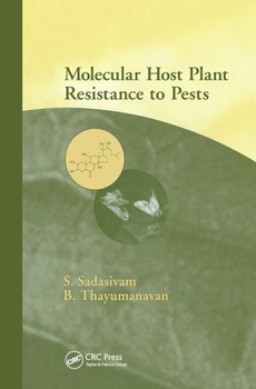 Paperback Molecular Host Plant Resistance to Pests Book