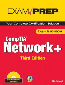 Paperback Comptia Network+ N10-004 Exam Prep Book