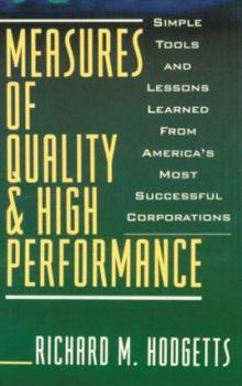 Hardcover Measures of Quality & High Performance Book