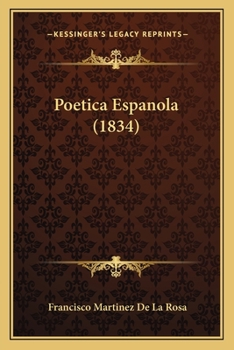 Paperback Poetica Espanola (1834) Book
