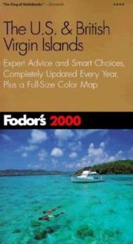 Paperback The Fodor's U.S. and British Virgin Islands 2000 Book