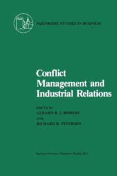 Paperback Conflict Management and Industrial Relations Book