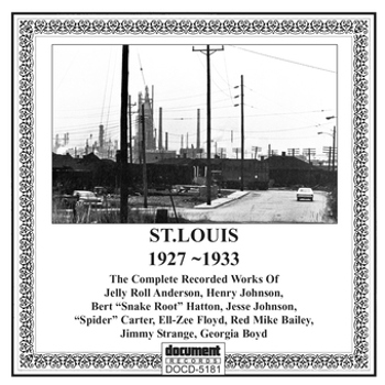 Music - CD St Louis: Complete Recorded Works 1927 1 Book
