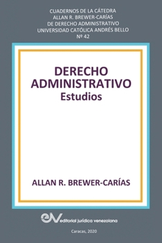 Paperback DERECHO ADMINISTRATIVO. Estudios [Spanish] Book