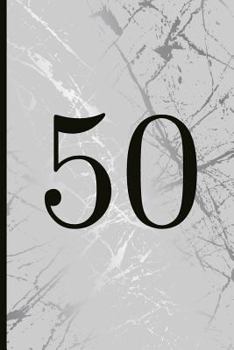 Paperback 50: A Beautiful 50th Birthday Gift and Keepsake to Write Down Special Moments Book